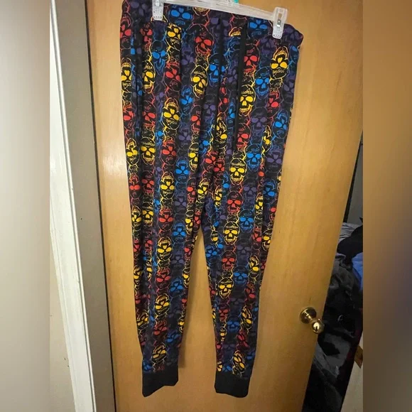 night zone Pants Mens Skull Pajamalounge Pants Poshmark